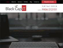 Tablet Screenshot of blackcapit.com